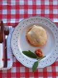 Open Raviolo with Sage