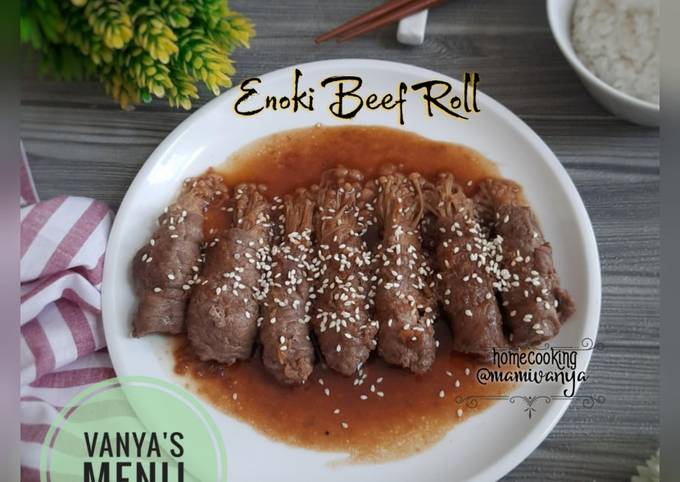 Enoki Beef Roll