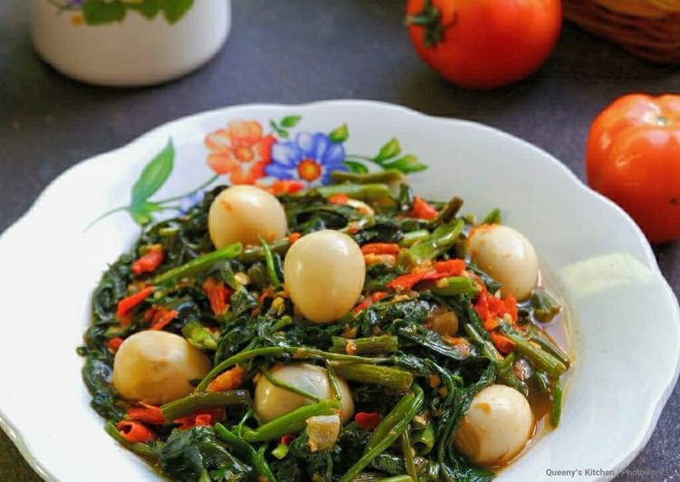 Resep Cah Kangkung Belacan Anti Gagal