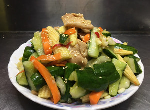 涼拌蒟蒻粉肝 的食譜成品照片