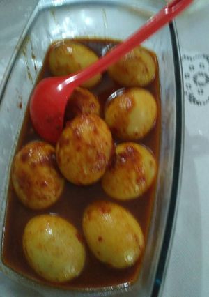Foto resep Telor masak merah
