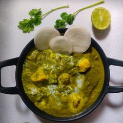Palak Paneer A picture of Palak Paneer.