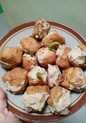 Foto resep Bakso Baso Tahu Keto/Debm Flourless Magic com/rice cooker