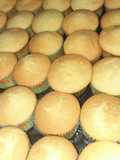 100pcs vanillah cupcakes