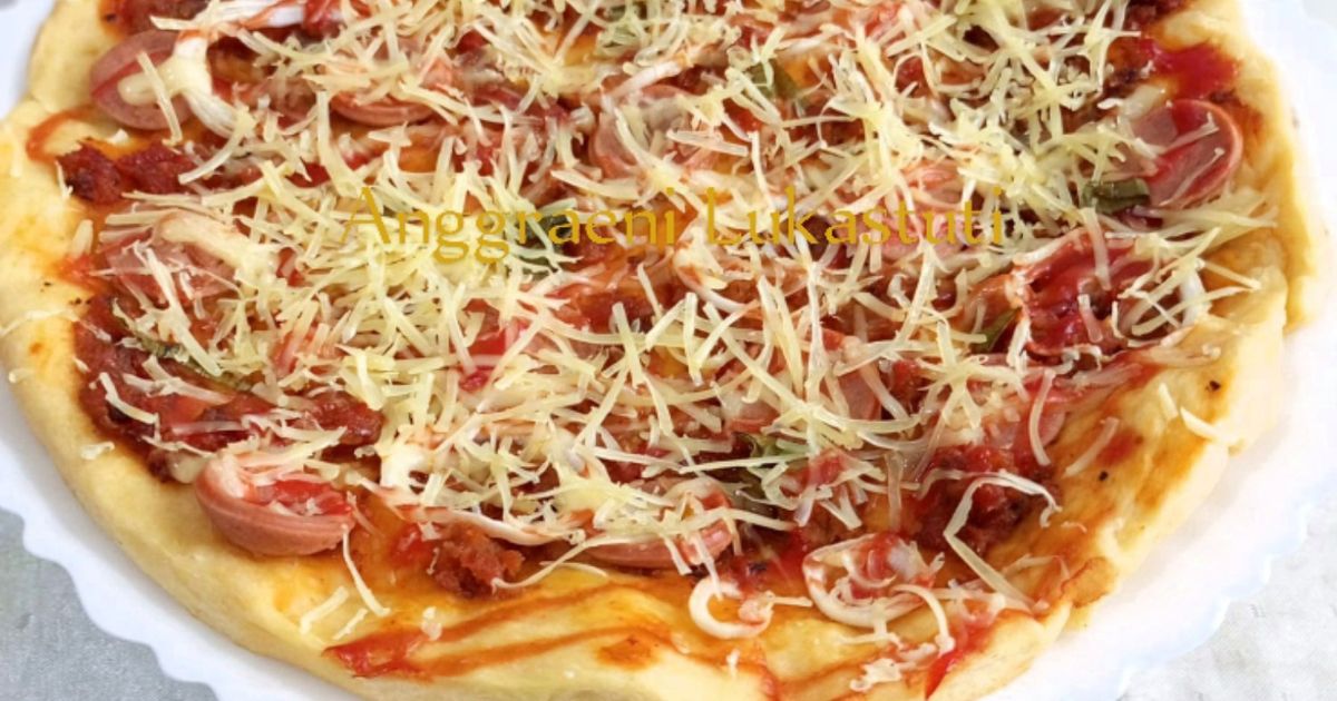 Pizza Kornet Sosis Bolognese
