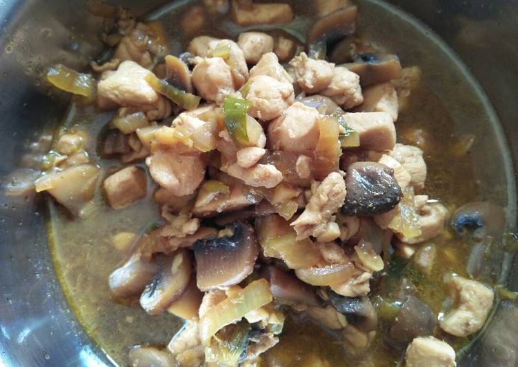 Ayam Jamur Teriyaki 🐥🍄
