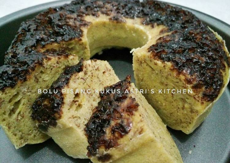 Resep Bolu pisang kukus "menul banget" no mixer yang enak dan Mudah Dibuat