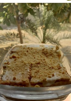 عکسی از دستور کیک یخچالی