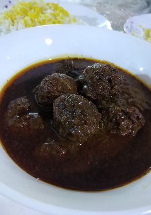عکسی از دستور خورشت داوود پاشا