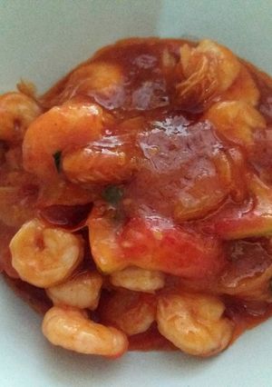 Foto resep Udang Asam Manis seadanya Ala Mama Kina
