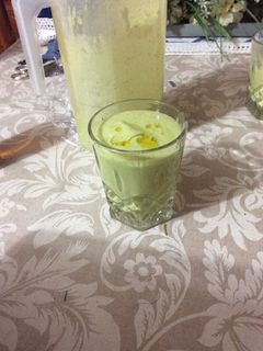 Una foto de Gazpacho de aguacate y pepino