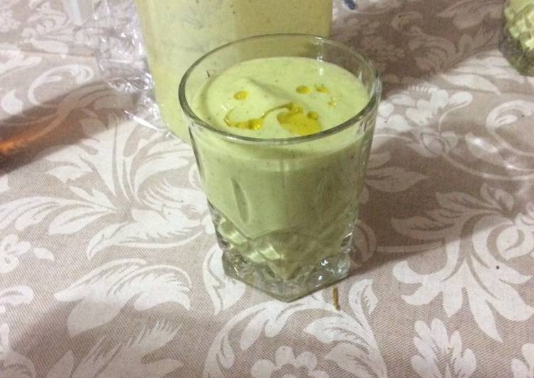 Gazpacho de aguacate y pepino