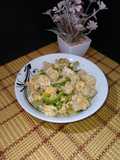 Peria Dan Tempe Tumis Pecah Telur