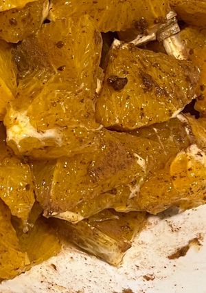 Una foto de Naranja con canela