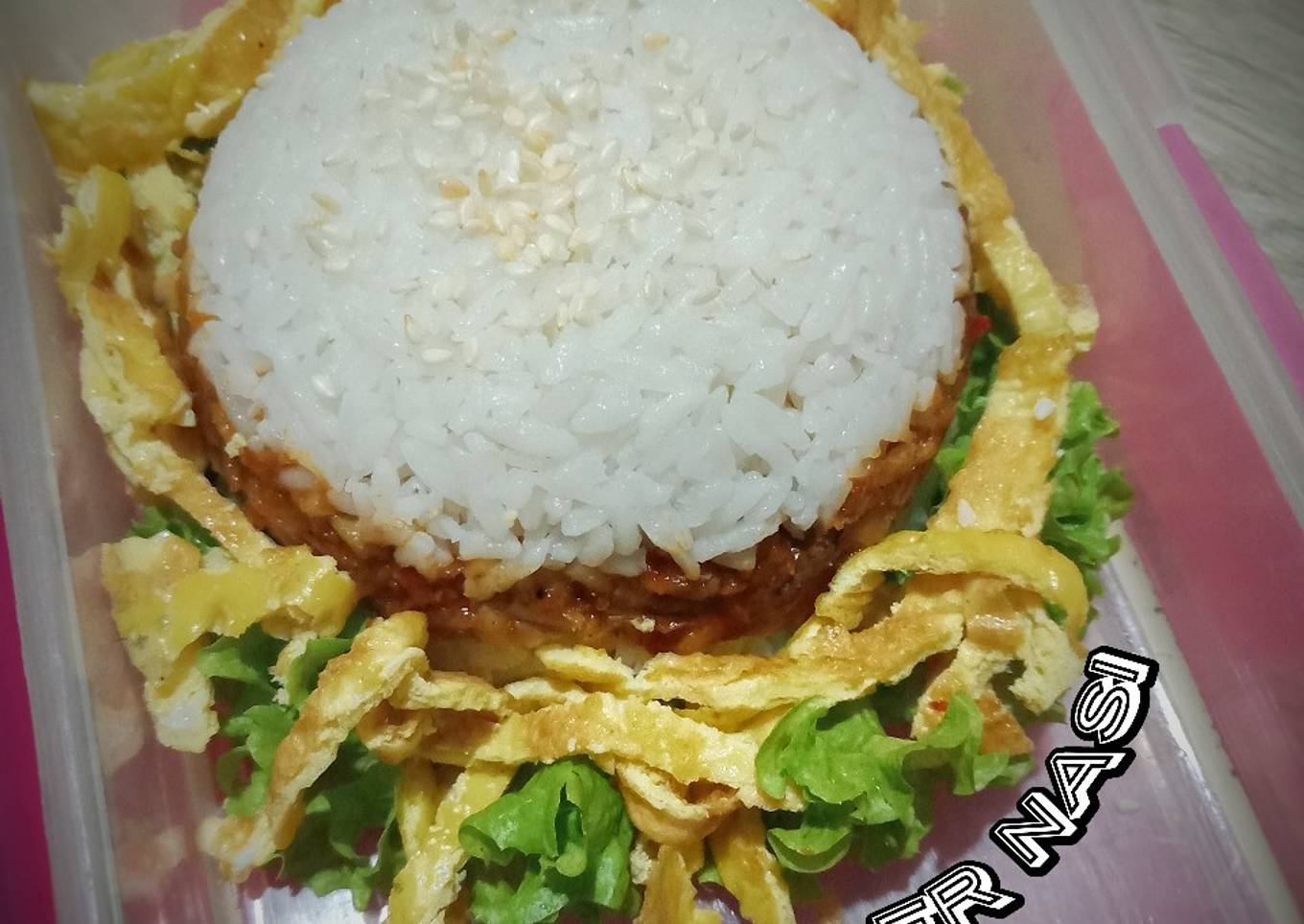 Burger Nasi