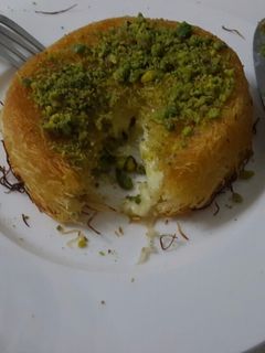 صورة لوصفة كنافة بالجبن