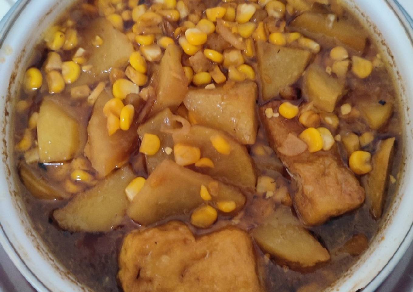 Si Hitam Manis JKT (Jagung, Kentang, Tahu)