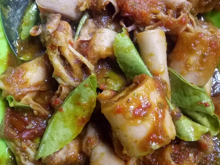 Langkah Mudah untuk Membuat Resep  Cumi Asin pedes manis gurih yang Bisa Manjain Lidah, Bisa Manjain Lidah