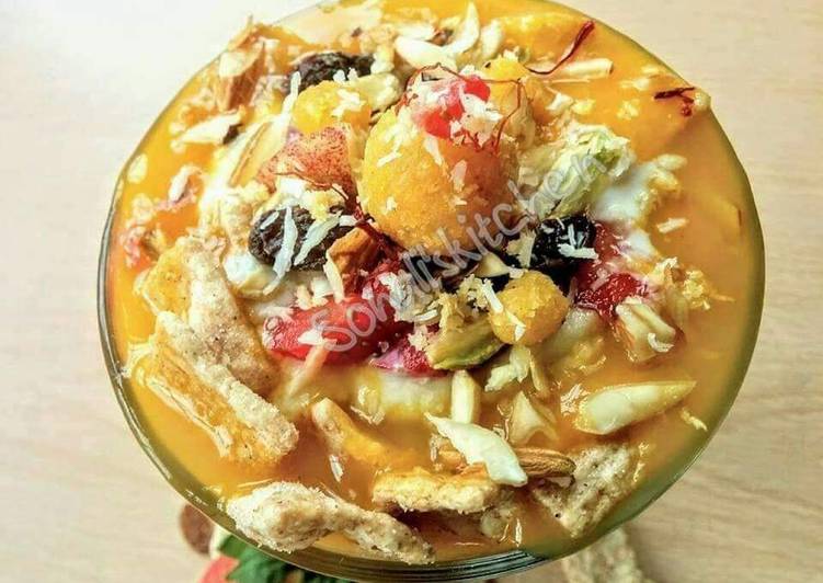 Recipe of Quick Mango magic delight