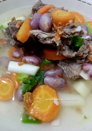 Foto resep Sup Iga Kacang Merah