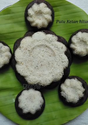Foto resep Putu Ketan Hitam