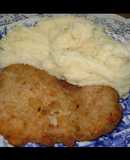 Milanesa con puré