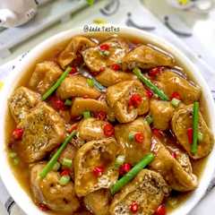 A picture of Tumis Tahu Kopong.
