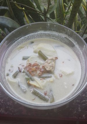 Foto resep Lodeh rebung kacang panjang