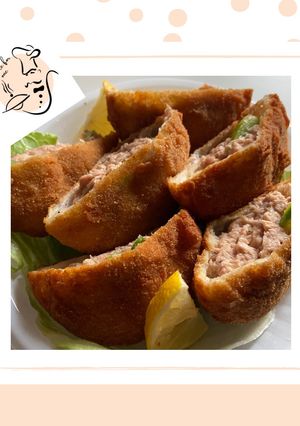 صورة لوصفة سندوتشات التوست أو جيب التاجر بالتوست