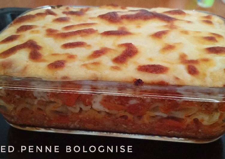 Baked Penne Bolognise