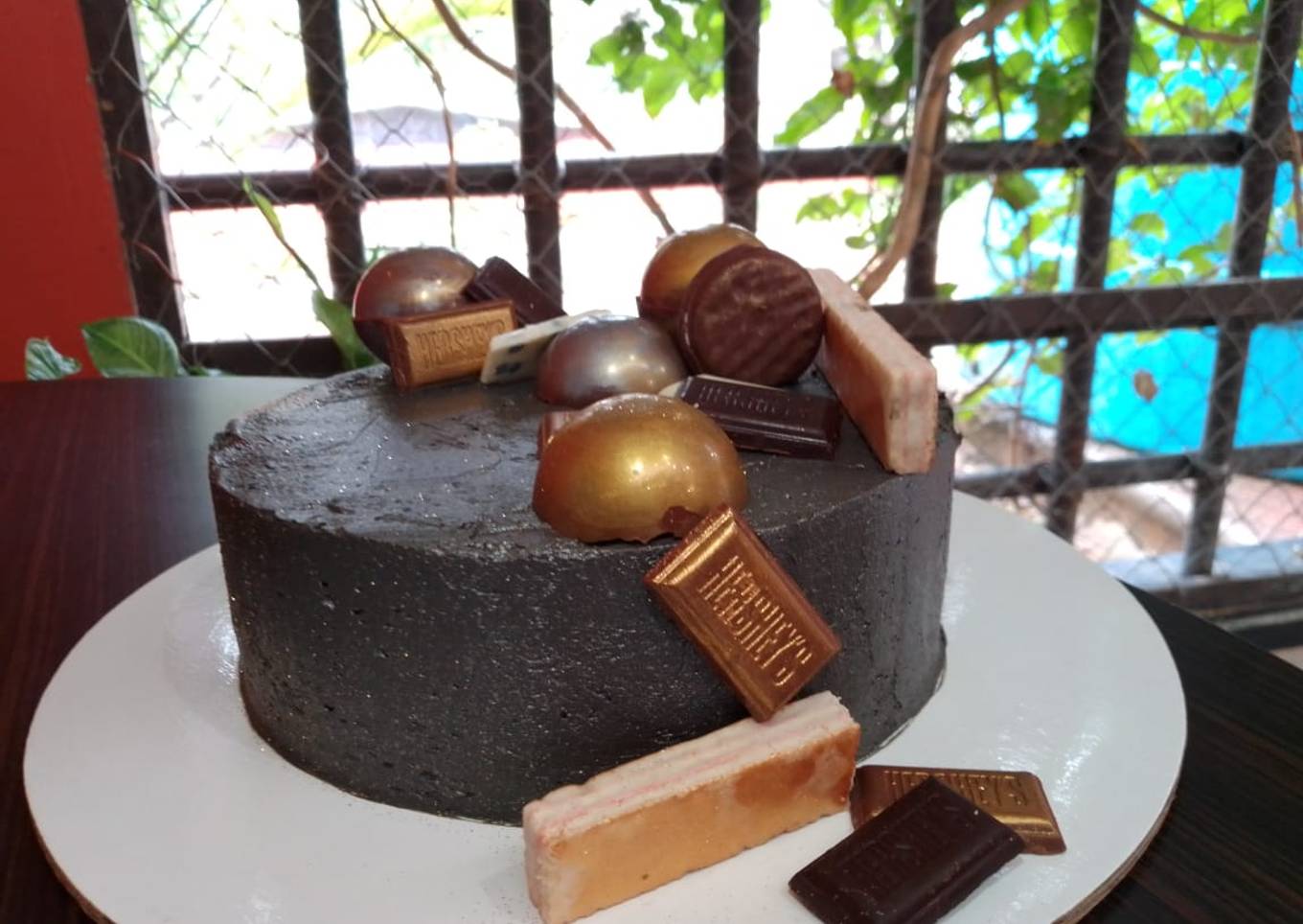 Pastel de chocolate🥮