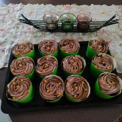 Chocolate cupcakes A picture of Chocolate cupcakes.