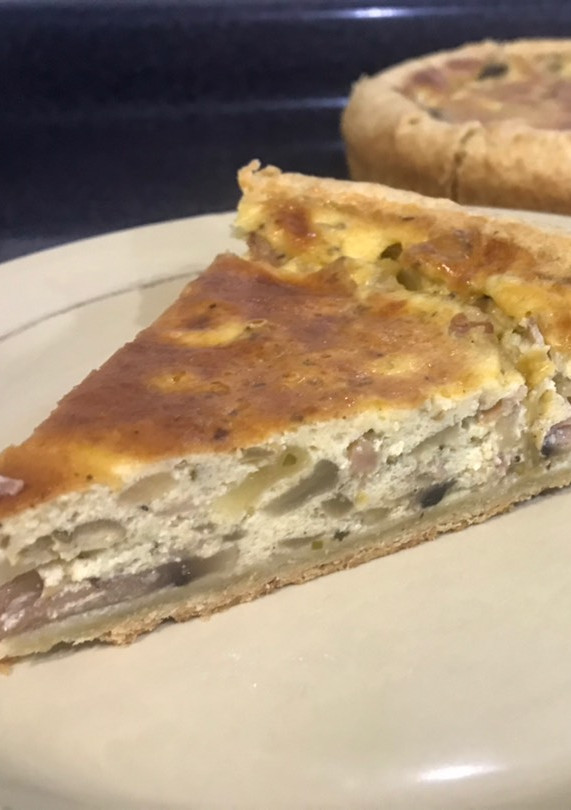 Una foto de Quiche lorraine✔️