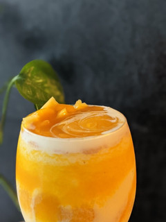 A picture of Mango lassi.
