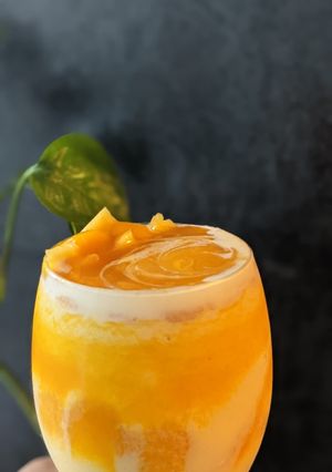 A picture of Mango lassi.