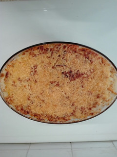Una foto de Macarrones gratinados