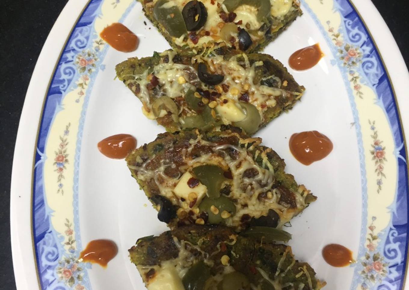 #GA4#Week19 Methi Debra double-layer Pizza