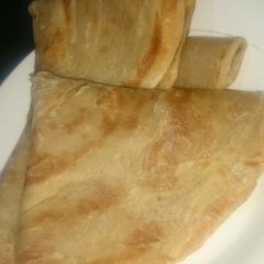 A picture of Soft layered chapatis.