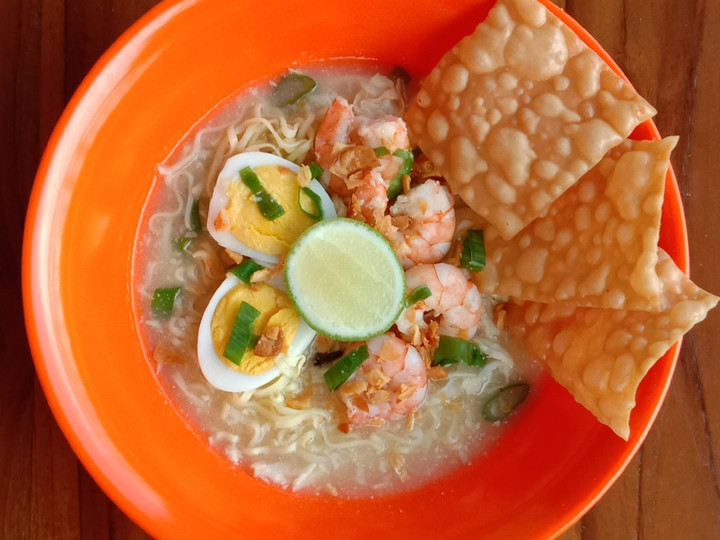 Resep Mie kuah seafood Anti Gagal