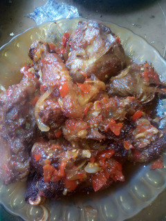 A picture of Chicken pepper.