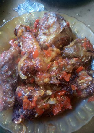 A picture of Chicken pepper.