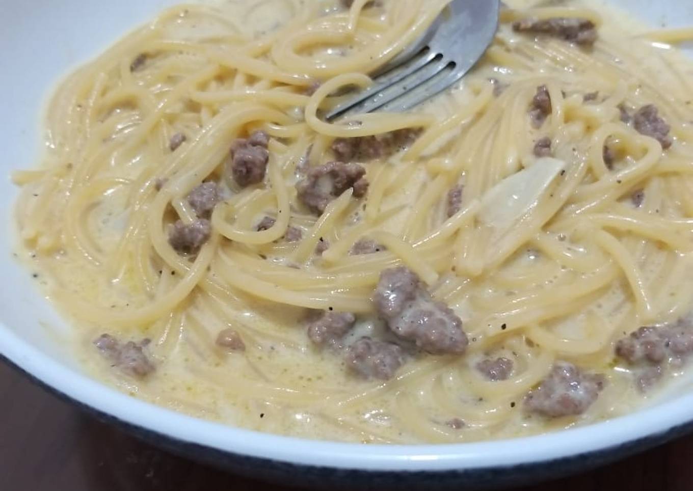 Spaghetti Carbonara simple