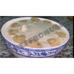A picture of Cream of chicken Mushroom soup.