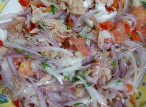 Una foto de Tiradito de atún