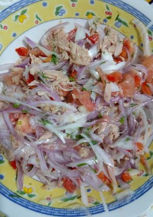 Una foto de Tiradito de atún