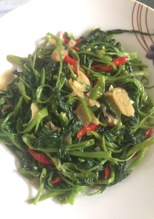 Foto resep Cah kangkung saus sambal