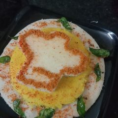 A picture of Idli Dhokla.