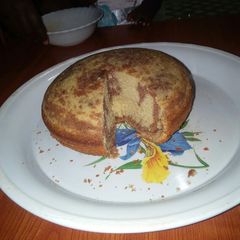 A picture of Mawe tatu marble cake #bakedsnacks.
