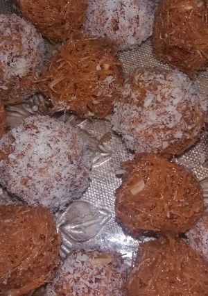 A picture of Vermicelli Balls.