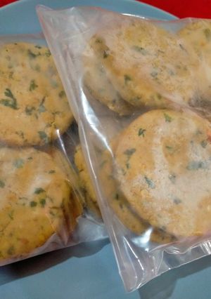A picture of Frozen Shami Kabab.